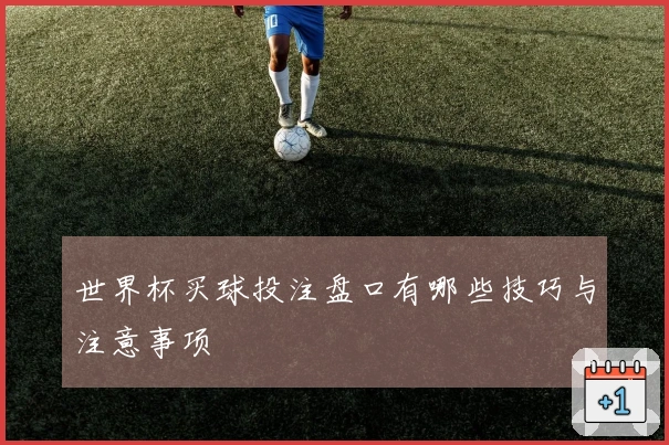 世界杯买球投注盘口有哪些技巧与注意事项